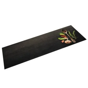 Alfombra de cocina lavable terciopelo dibujo especias 45x150 cm de , Felpudos - Ref: Foro24-4005611, Precio: 25,41 €, Descuen...