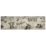 Alfombra de cocina lavable terciopelo gris café 45x150 cm de , Felpudos - Ref: Foro24-4005581, Precio: 27,02 €, Descuento: %