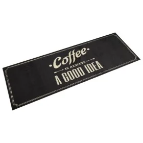 Washable kitchen rug velvet coffee text 60x180 cm by , Doormats - Ref: Foro24-4005597, Price: 30,31 €, Discount: %