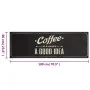 Alfombra de cocina lavable terciopelo texto café 60x180 cm de , Felpudos - Ref: Foro24-4005597, Precio: 30,31 €, Descuento: %