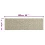 Alfombra de cocina lavable terciopelo hojas 45x150 cm de , Felpudos - Ref: Foro24-4005632, Precio: 29,48 €, Descuento: %