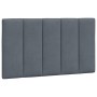 Estructura cama con luces LED terciopelo gris oscuro 90x190 cm de , Camas y somieres - Ref: Foro24-3213752, Precio: 165,48 €,...
