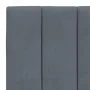 Estructura cama con luces LED terciopelo gris oscuro 90x190 cm de , Camas y somieres - Ref: Foro24-3213752, Precio: 159,55 €,...