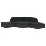Set muebles de jardín y cojines 6 piezas ratán sintético negro de vidaXL, Conjuntos de jardín - Ref: Foro24-46752, Precio: 57...