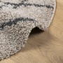 Alfombra de pelo largo moderna PAMPLONA beige antracita Ø 80 cm de , Alfombras - Ref: Foro24-375397, Precio: 20,23 €, Descuen...