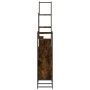 Set de muebles de baño 4 piezas madera contrachapada roble humo de , Muebles de baño - Ref: Foro24-3214356, Precio: 212,33 €,...