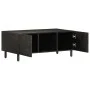 Mesa de centro madera maciza de mango negra 100x54x40 cm de , Mesas de centro - Ref: Foro24-356831, Precio: 95,25 €, Descuent...