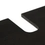 Armario de lavabo de baño madera maciza mango negro 62x33x58 cm de , Tocadores de baño - Ref: Foro24-356838, Precio: 96,53 €,...