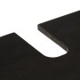 Armario de lavabo de baño madera maciza mango negro 62x33x58 cm de , Tocadores de baño - Ref: Foro24-356838, Precio: 107,29 €...