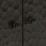Armario de lavabo de baño madera maciza mango negro 62x33x58 cm de , Tocadores de baño - Ref: Foro24-356838, Precio: 107,29 €...