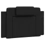 Estructura cama con luces LED cuero sintético negro 90x190 cm de , Camas y somieres - Ref: Foro24-3213987, Precio: 148,68 €, ...
