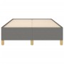 Estructura de cama tela gris oscuro 120x190 cm de , Camas y somieres - Ref: Foro24-379516, Precio: 79,07 €, Descuento: %