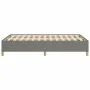 Estructura de cama tela gris oscuro 120x190 cm de , Camas y somieres - Ref: Foro24-379516, Precio: 89,96 €, Descuento: %