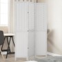 Biombo separador de 3 paneles madera maciza Paulownia blanco de , Divisores de ambientes - Ref: Foro24-358718, Precio: 90,81 ...