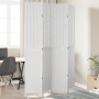 Biombo separador de 4 paneles madera maciza Paulownia blanco de , Divisores de ambientes - Ref: Foro24-358724, Precio: 135,36...