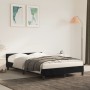 Estructura de cama con cabecero terciopelo negro 120x190 cm de , Camas y somieres - Ref: Foro24-379549, Precio: 113,79 €, Des...
