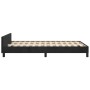 Estructura de cama con cabecero terciopelo negro 120x190 cm de , Camas y somieres - Ref: Foro24-379549, Precio: 113,79 €, Des...