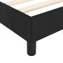 Estructura de cama con cabecero terciopelo negro 120x190 cm de , Camas y somieres - Ref: Foro24-379549, Precio: 112,03 €, Des...