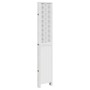 Biombo separador de 6 paneles madera maciza Paulownia blanco de , Divisores de ambientes - Ref: Foro24-358732, Precio: 200,33...
