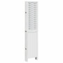 Biombo separador de 6 paneles madera maciza Paulownia blanco de , Divisores de ambientes - Ref: Foro24-358730, Precio: 155,39...