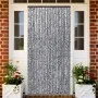 Cortina antimoscas chenilla marrón y beige 100x200 cm de , Mosquiteras para ventanas - Ref: Foro24-377373, Precio: 63,39 €, D...