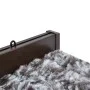 Cortina antimoscas chenilla marrón y beige 100x200 cm de , Mosquiteras para ventanas - Ref: Foro24-377373, Precio: 63,39 €, D...