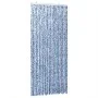 Cortina antimoscas chenilla azul y blanco 100x200 cm de , Mosquiteras para ventanas - Ref: Foro24-377371, Precio: 64,03 €, De...