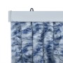Cortina antimoscas chenilla azul y blanco 100x200 cm de , Mosquiteras para ventanas - Ref: Foro24-377371, Precio: 61,40 €, De...