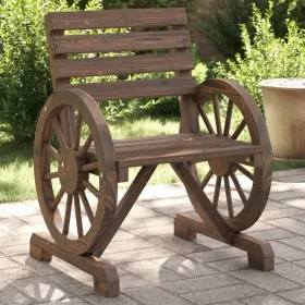 Sillas de jardín 2 uds madera maciza de abeto 58x58x78,5 cm de , Sillas de jardín - Ref: Foro24-365102, Precio: 221,05 €, Des...