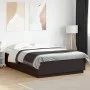 Estructura cama con luces LED madera ingeniería negro 160x200cm de , Camas y somieres - Ref: Foro24-3209598, Precio: 183,19 €...