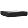 Estructura cama con luces LED madera ingeniería negro 180x200cm de , Camas y somieres - Ref: Foro24-3209591, Precio: 189,75 €...