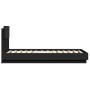 Estructura de cama con cabecero y luces LED negro 90x190 cm de , Camas y somieres - Ref: Foro24-3210060, Precio: 169,30 €, De...