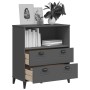 Librería VIKEN madera de ingeniería gris antracita 80x40x90 cm de , Librerías y estanterías - Ref: Foro24-374946, Precio: 147...
