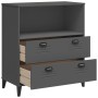 Librería VIKEN madera de ingeniería gris antracita 80x40x90 cm de , Librerías y estanterías - Ref: Foro24-374946, Precio: 147...