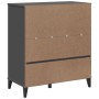 Librería VIKEN madera de ingeniería gris antracita 80x40x90 cm de , Librerías y estanterías - Ref: Foro24-374946, Precio: 147...