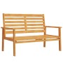 Banco sofá de jardín madera maciza de acacia 120 cm de , Bancos de jardín - Ref: Foro24-366377, Precio: 127,98 €, Descuento: %