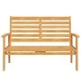 Banco sofá de jardín madera maciza de acacia 120 cm de , Bancos de jardín - Ref: Foro24-366377, Precio: 116,92 €, Descuento: %