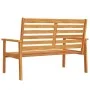 Banco sofá de jardín madera maciza de acacia 120 cm de , Bancos de jardín - Ref: Foro24-366377, Precio: 116,92 €, Descuento: %