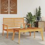 Set de muebles de jardín madera maciza de acacia de , Conjuntos de jardín - Ref: Foro24-366380, Precio: 163,79 €, Descuento: %