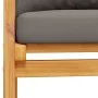 Set de muebles de jardín con cojines madera maciza acacia de , Conjuntos de jardín - Ref: Foro24-366382, Precio: 226,09 €, De...
