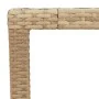 Mesa de jardín ratán PE y madera acacia beige 150x90x75 cm de , Mesas de jardín - Ref: Foro24-368127, Precio: 151,76 €, Descu...