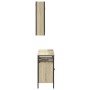 Set de muebles de baño 2 pzas madera contrachapada roble Sonoma de , Muebles de baño - Ref: Foro24-3214716, Precio: 122,91 €,...
