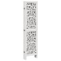 Biombo separador de 6 paneles madera maciza Paulownia blanco de , Divisores de ambientes - Ref: Foro24-358745, Precio: 163,35...