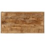 Mesa de comedor madera maciza de mango 110x55x75 cm de , Mesas de cocina y de comedor - Ref: Foro24-358881, Precio: 182,25 €,...