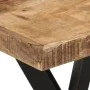 Solid mango wood dining table 110x55x75 cm by , Kitchen and dining tables - Ref: Foro24-358881, Price: 207,27 €, Discount: %