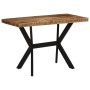Mesa de comedor madera maciza de mango 110x55x75 cm de , Mesas de cocina y de comedor - Ref: Foro24-358881, Precio: 182,25 €,...