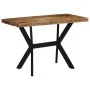 Mesa de comedor madera maciza de mango 110x55x75 cm de , Mesas de cocina y de comedor - Ref: Foro24-358881, Precio: 207,27 €,...