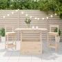 Mesa de jardín madera maciza de pino 100x50x75 cm de , Mesas de jardín - Ref: Foro24-844908, Precio: 59,46 €, Descuento: %