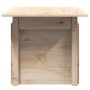 Mesa de jardín madera maciza de pino 100x50x75 cm de , Mesas de jardín - Ref: Foro24-844908, Precio: 60,02 €, Descuento: %