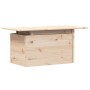 Mesa de jardín madera maciza de pino 100x50x75 cm de , Mesas de jardín - Ref: Foro24-844908, Precio: 60,02 €, Descuento: %